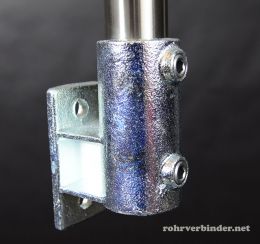 Rohr Aluminium Rund Schwarz Ø 42,4 mm — Rohrverbinder Onlineshop